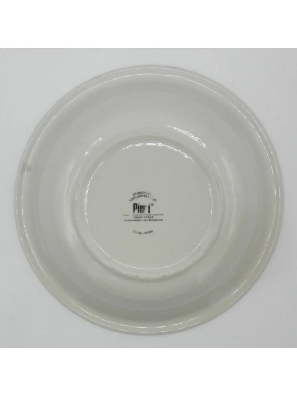 Multi Stripe by Pier 1 Bowl Set of 5 Pattern PERMUS Lot B GLAZE FLAWS
